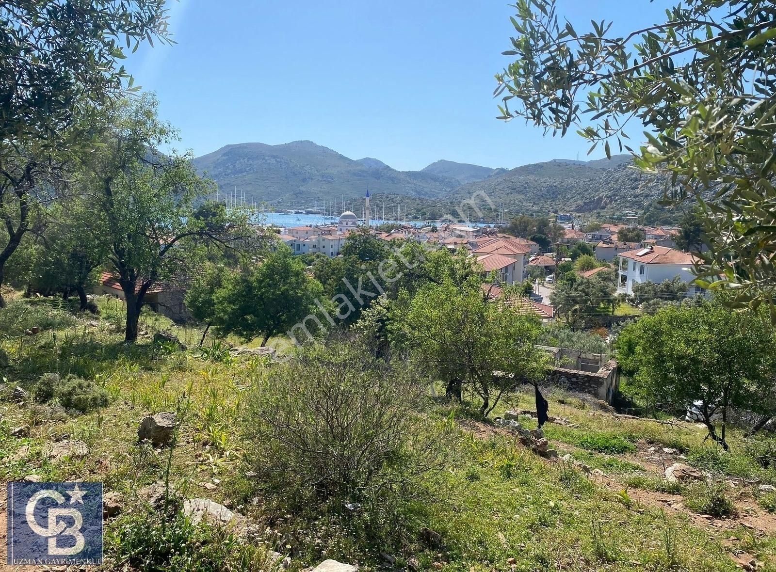 C.b.burak Efe Den Marmaris Bozburun Deniz Ve Doğa Manzaralı Arsa - Görsel 11