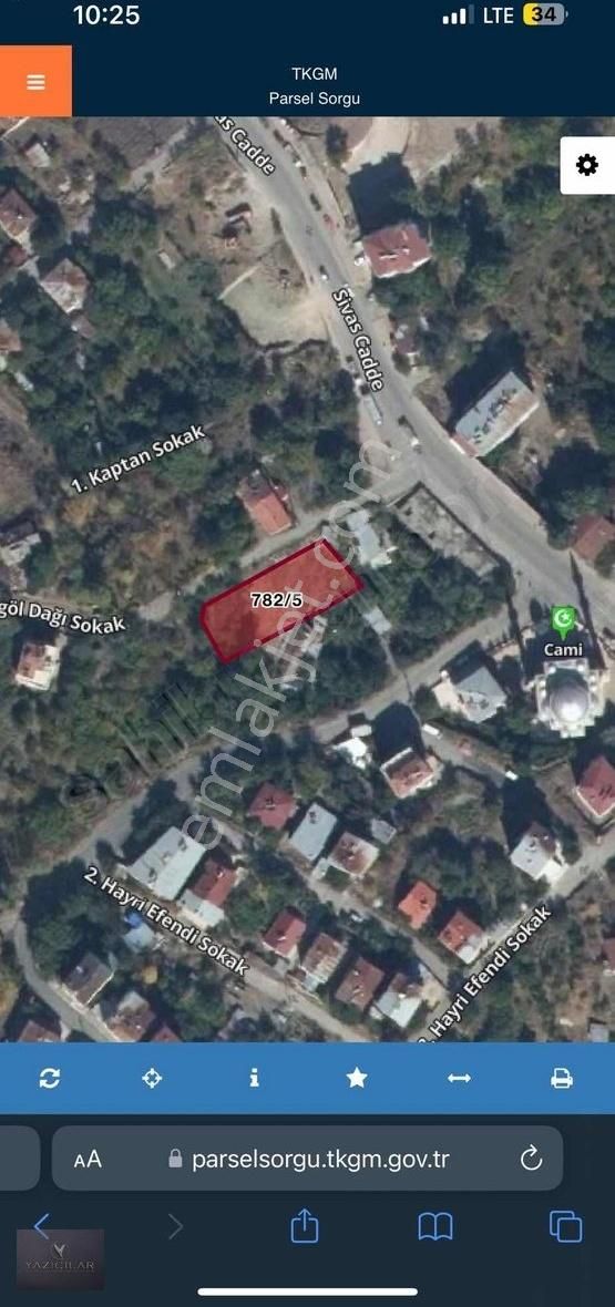 Yatırım Fırsatı! Ebubekir Camii Yanında 867 M² Arsa -