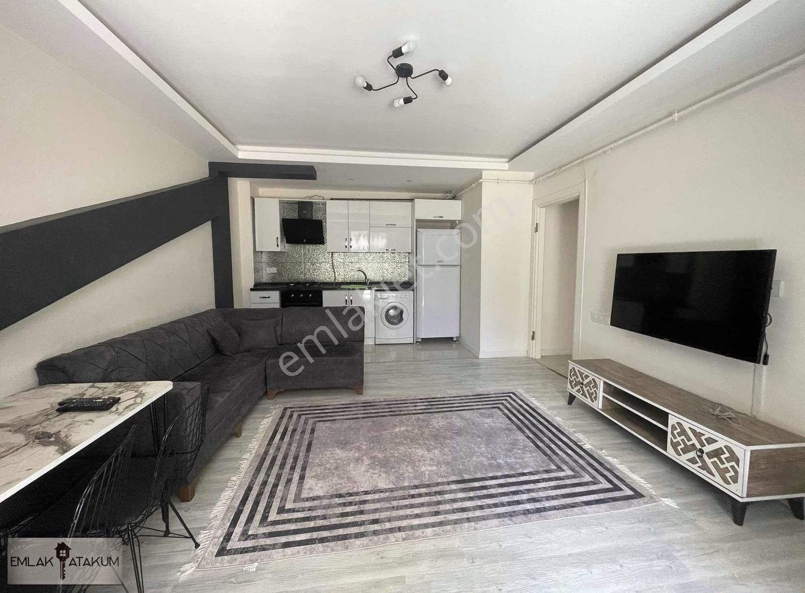 Atakum Bayındır Okulu Yanında Eşyalı Kiralık Bahçe Katı Daire