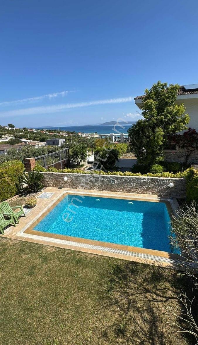 Alya Gayrimenkul Çeşme Dalyanda Kiralık Deniz Manzaralı Villa - Görsel 22