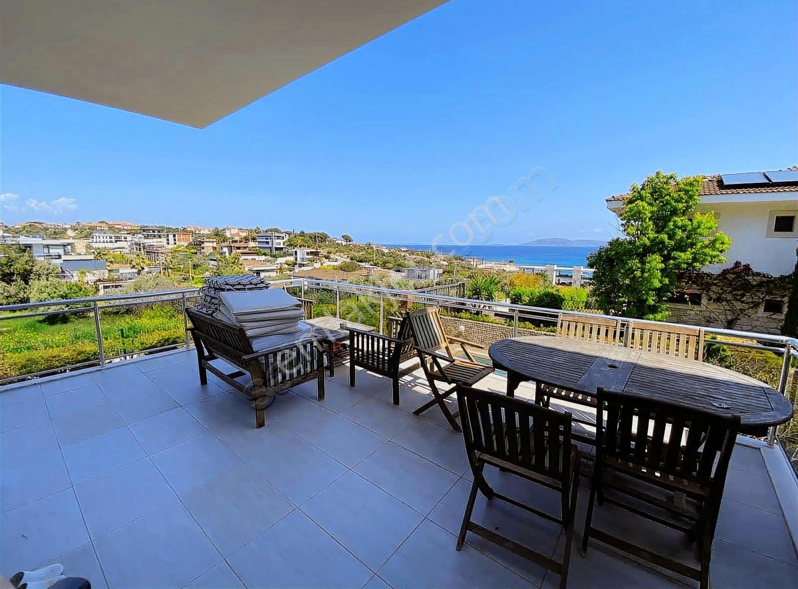 Alya Gayrimenkul Çeşme Dalyanda Kiralık Deniz Manzaralı Villa - Görsel 8