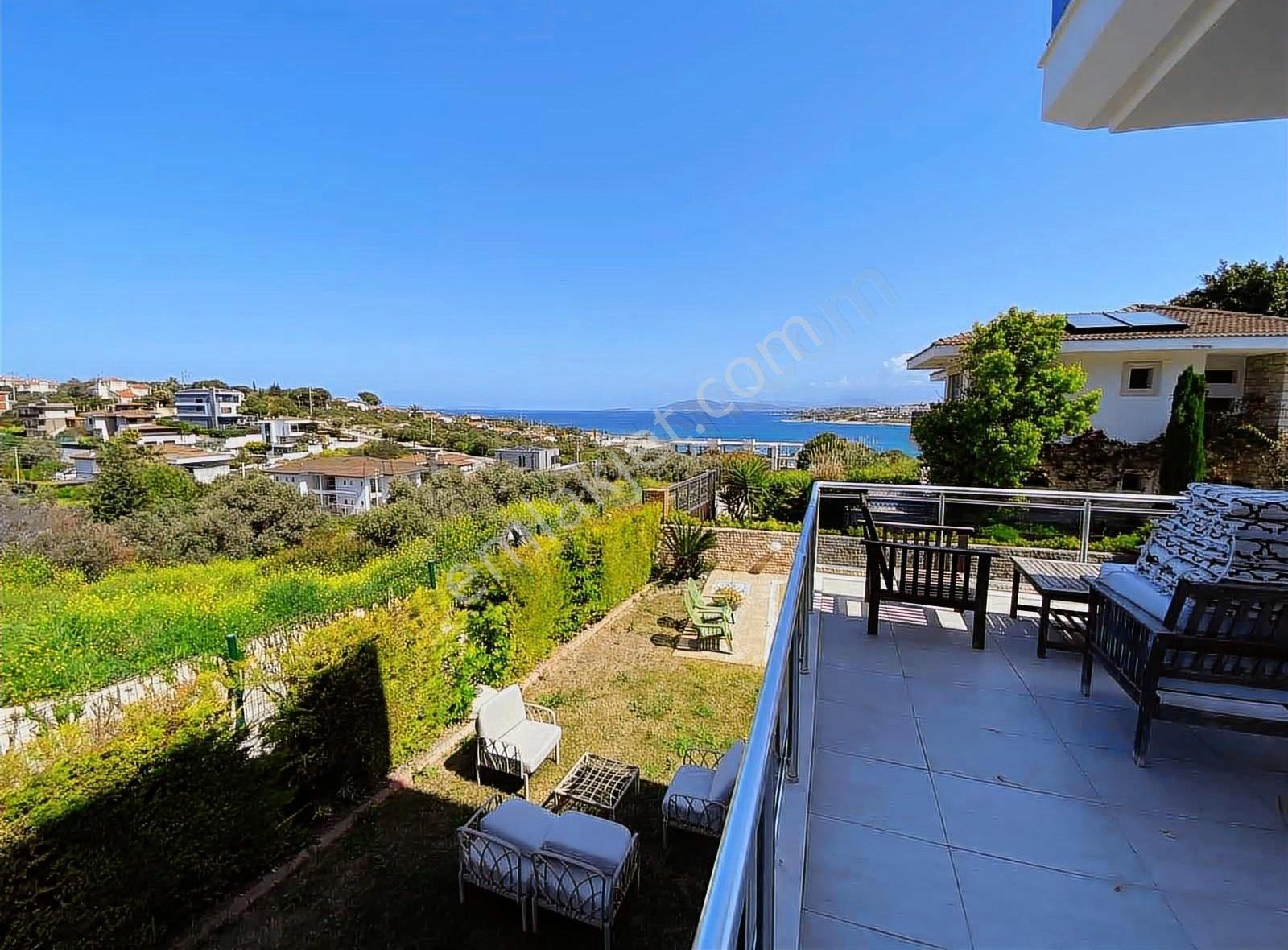 Alya Gayrimenkul Çeşme Dalyanda Kiralık Deniz Manzaralı Villa - Görsel 7