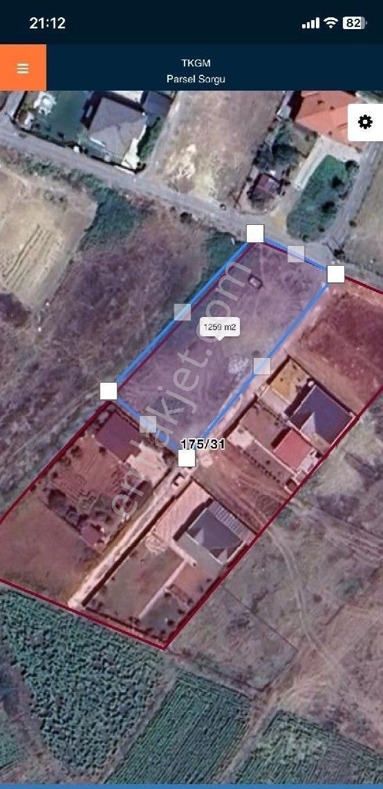 İstanbul Çatalca İhsaniye Mahallesinde Satlık Arsa