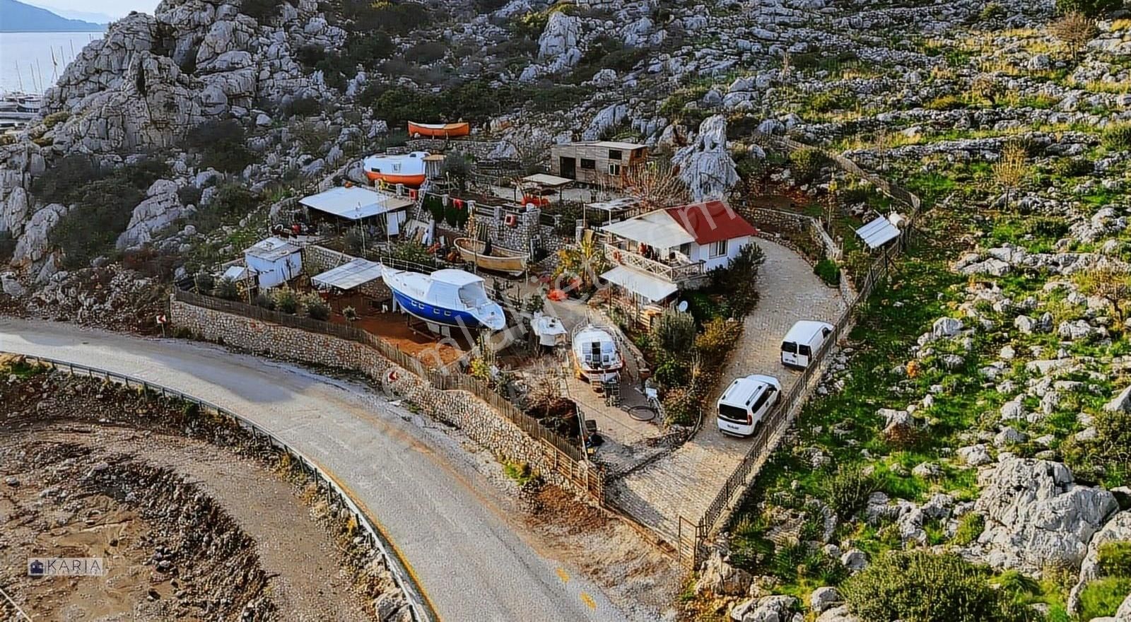 Bozburunda Satılık Eşsiz Deniz Manzaralı Tarla - Görsel 5