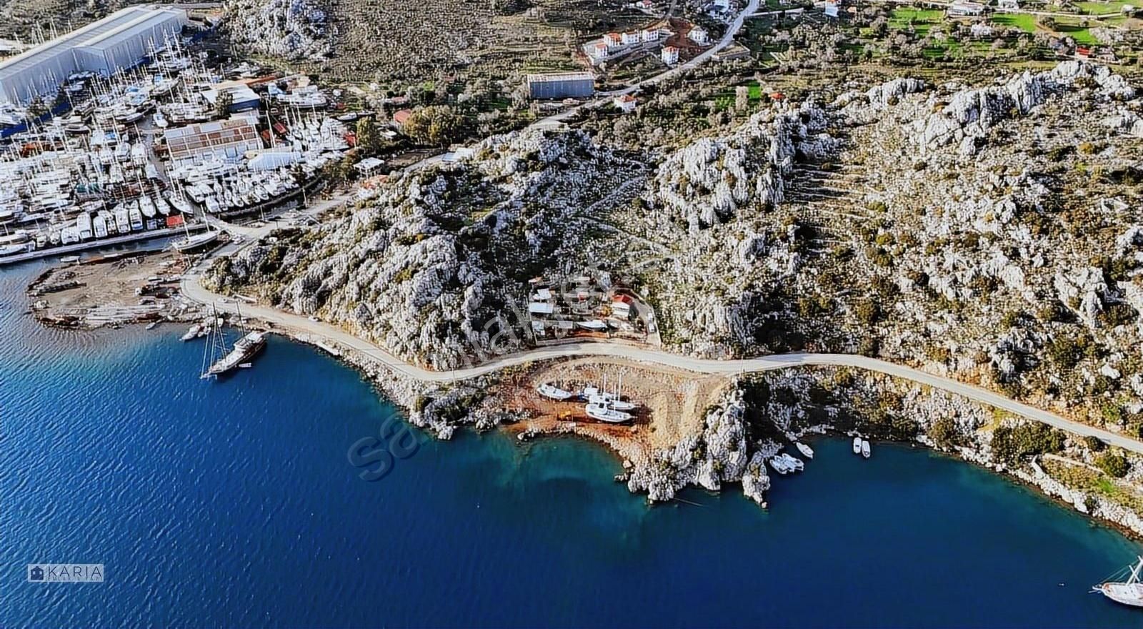 Bozburunda Satılık Eşsiz Deniz Manzaralı Tarla - Görsel 7