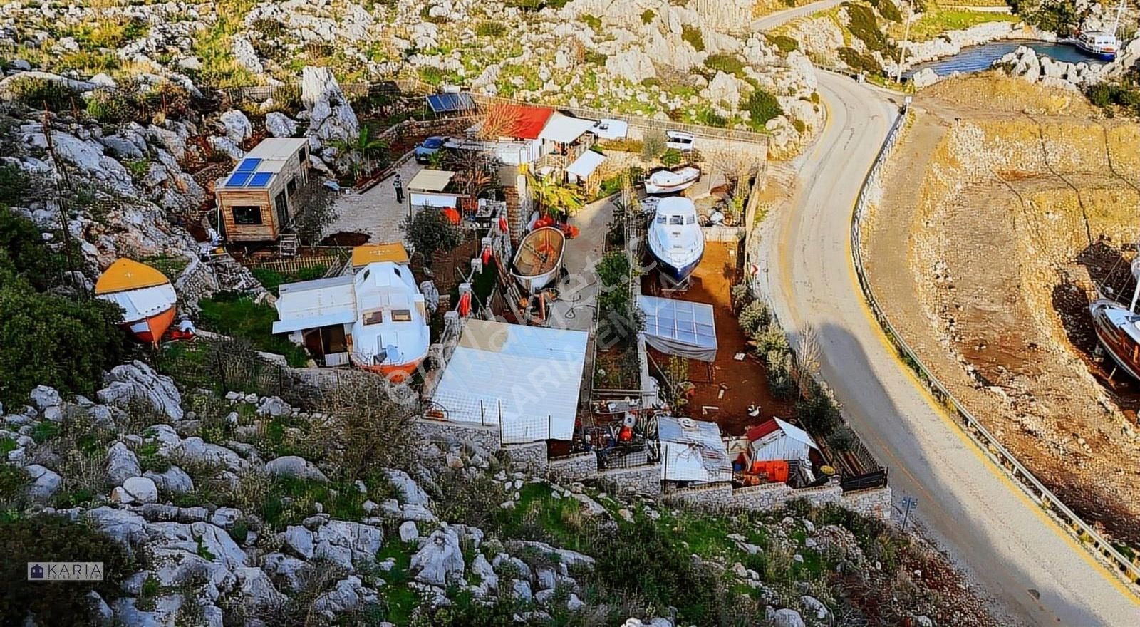 Bozburunda Satılık Eşsiz Deniz Manzaralı Tarla - Görsel 12