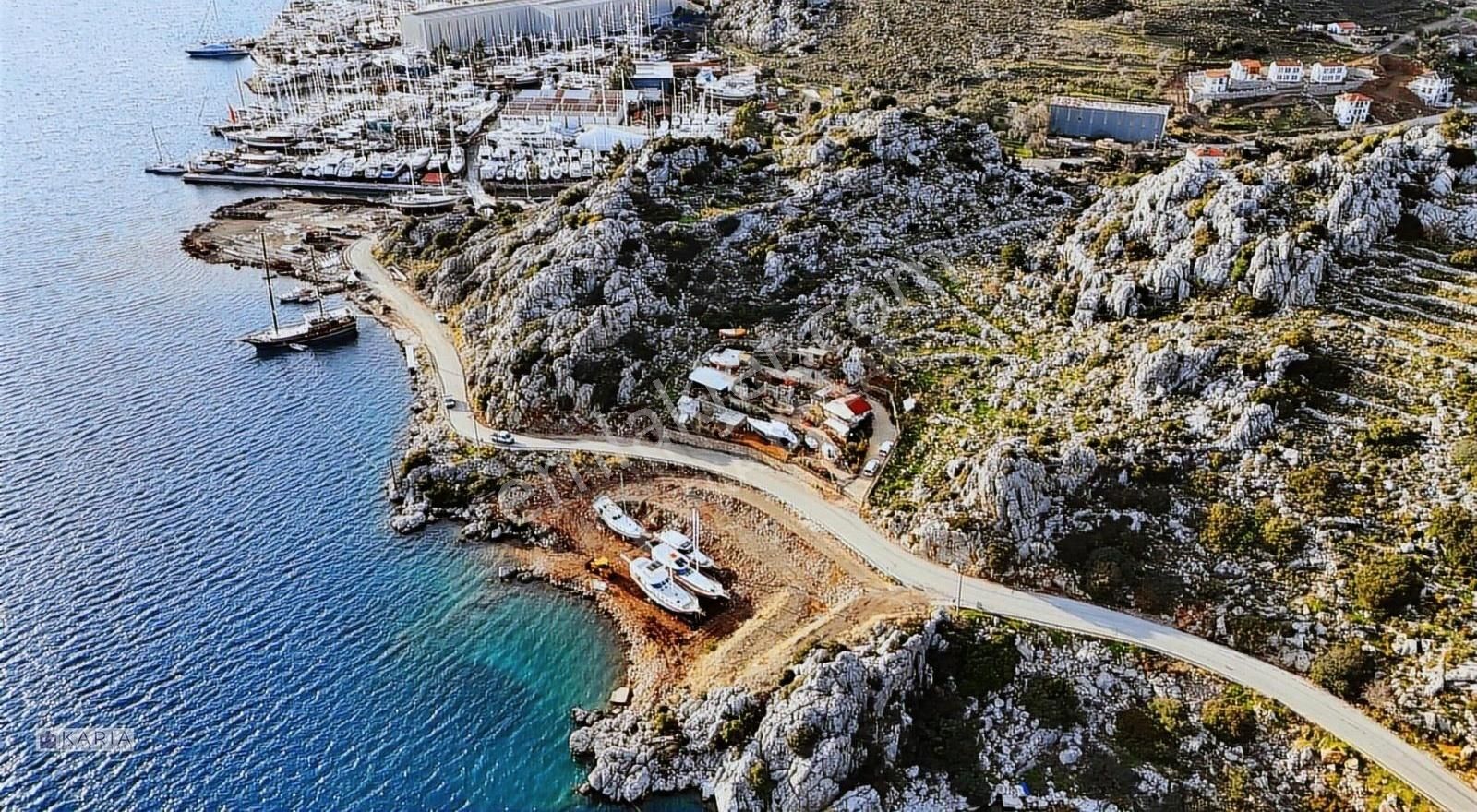 Bozburunda Satılık Eşsiz Deniz Manzaralı Tarla - Görsel 3