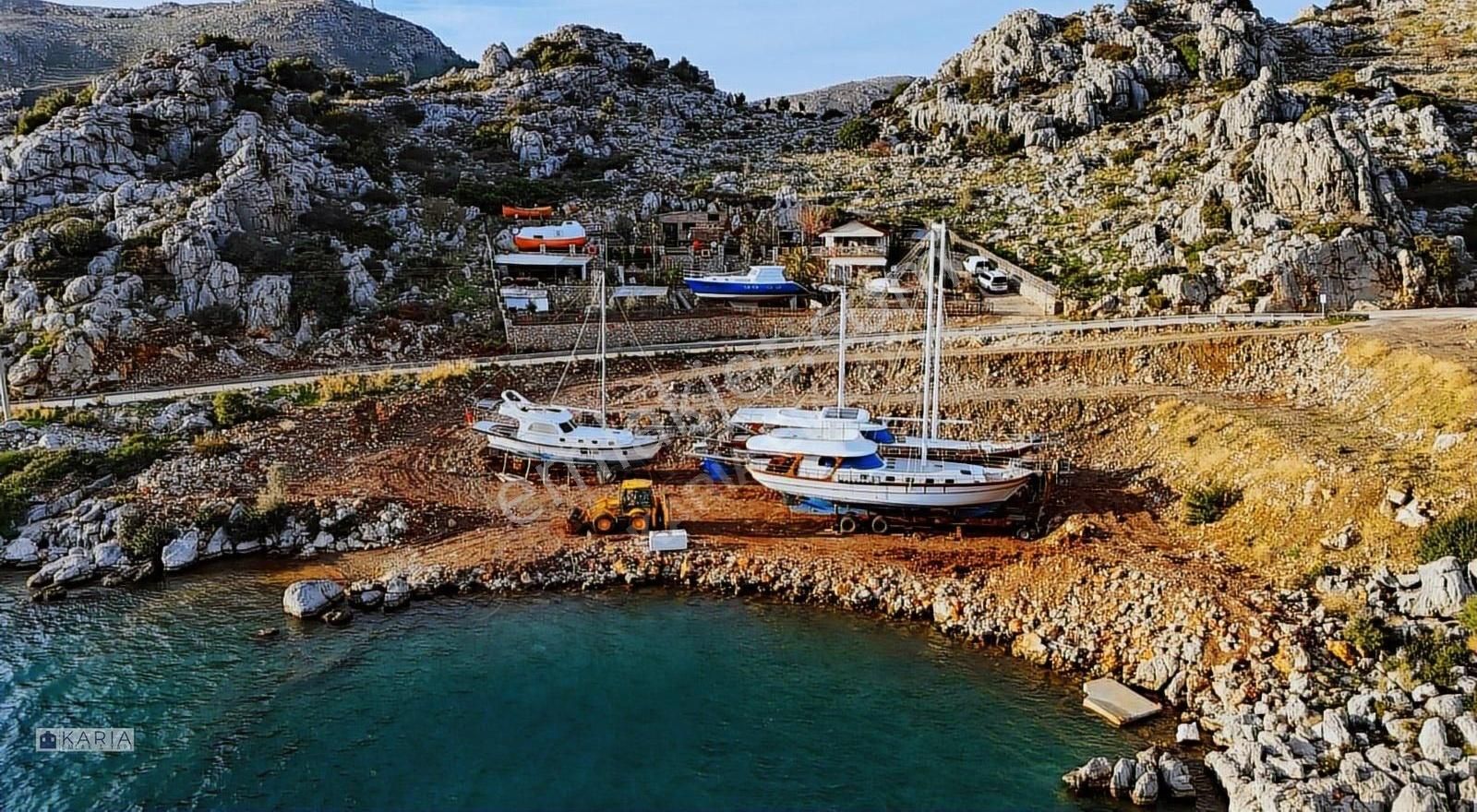 Bozburunda Satılık Eşsiz Deniz Manzaralı Tarla - Görsel 6