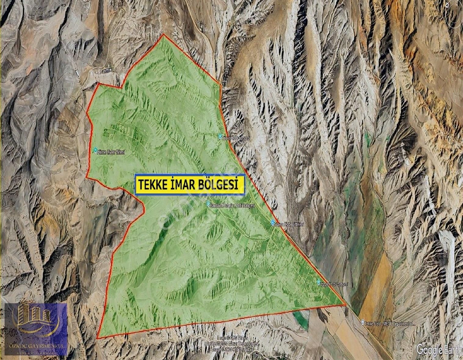 Ayaş Tekke Sevindirik' Te Tek Tapu İmarlı 5 Dönüm Arsa - Görsel 28