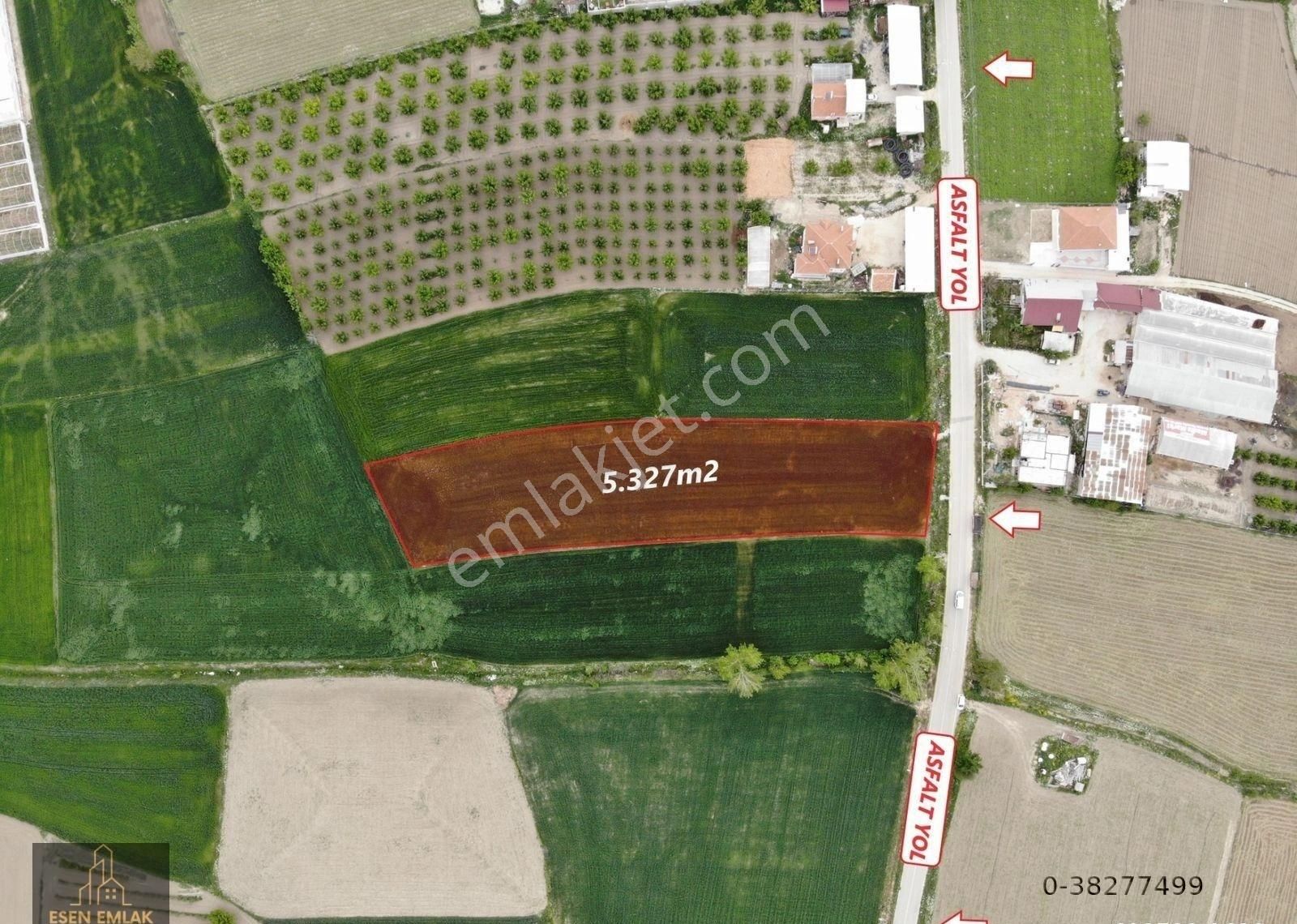 Antalya Elmalı Tekke Mahalle Merkezine Yakın Asfalt Yola Cephe 5.327m2 Satılık Tarla - Görsel 9