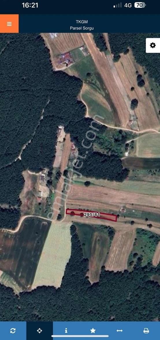 Kapalık Pınarça Da Satılık 1.346m Tarla