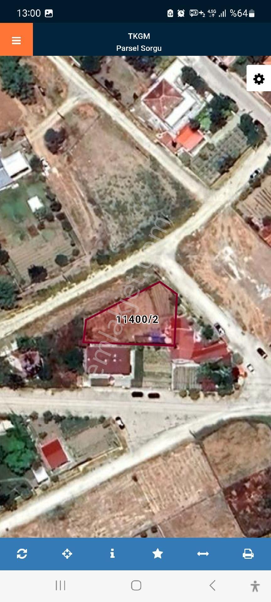 Eskişehir Yukarısöğütönü'nde 520 Metrekarelik % 40 Villa Yapımına Uygun Sahibinden Satılık.