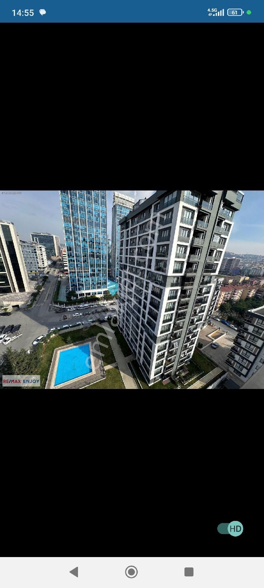 Rossa Maltepe De 3+1 Lüx Sitede Havuz Manzaralı Satılık