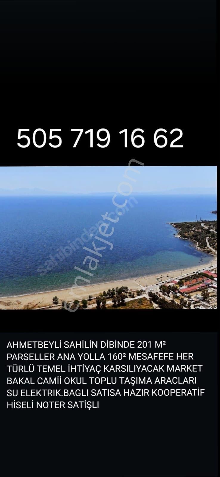 Ahmetbeyli Sahilin Dibinde 201 Metrekare