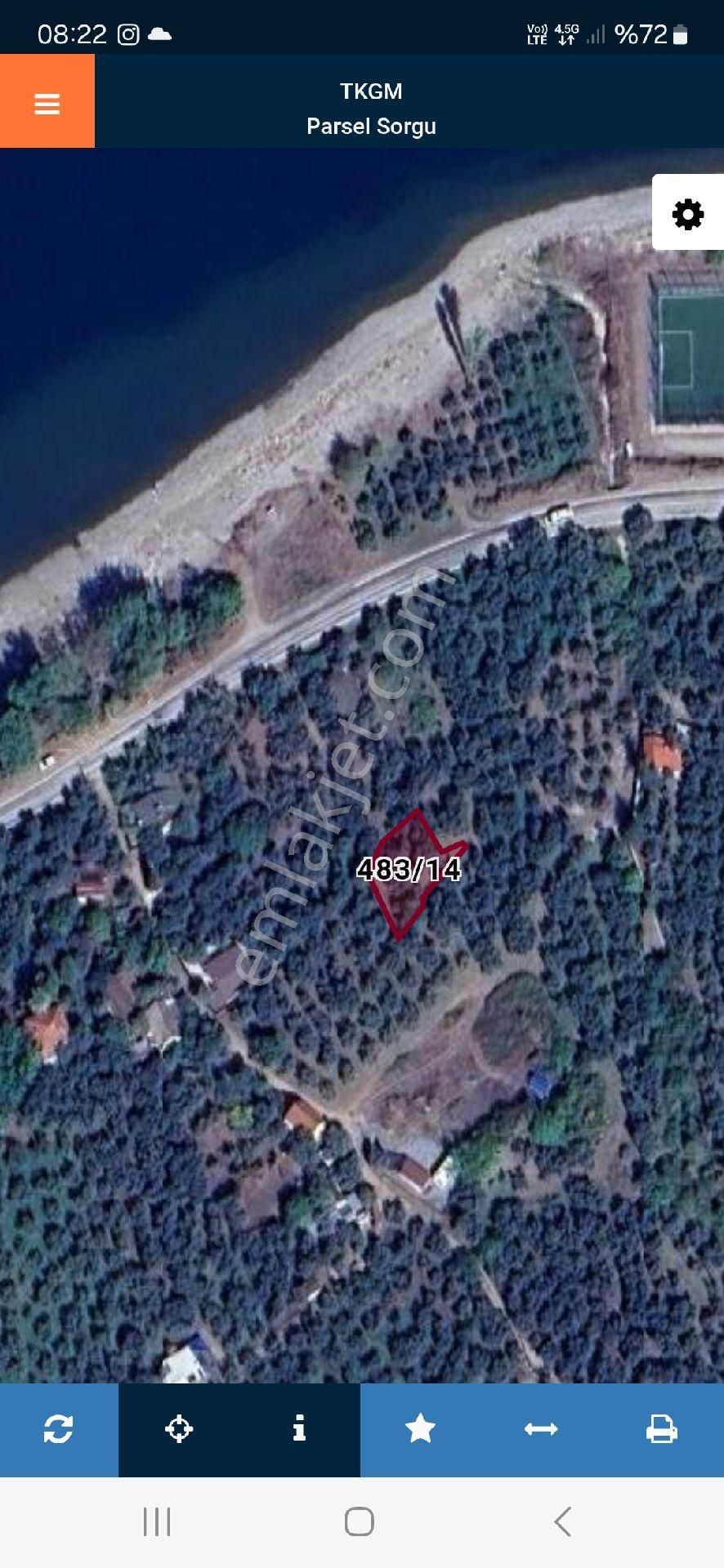 Bursa İznik Göllüce İznik Gölüne Bir Parsel Bahçe