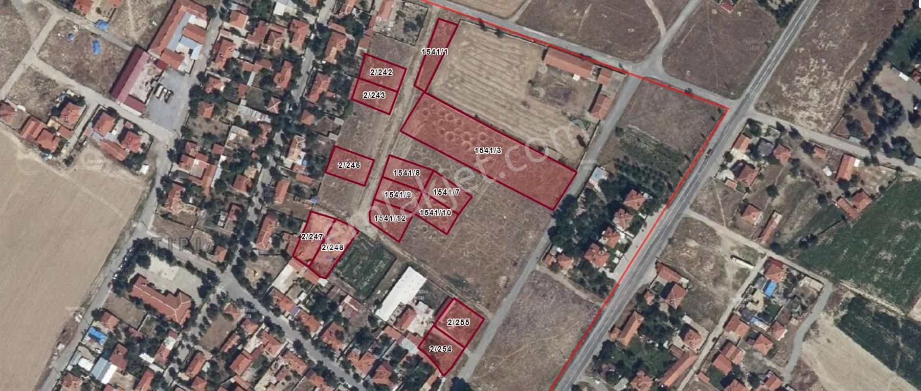 A-k Emlaktan Tipi Mahallesinde Konut İmarlı Arsalar