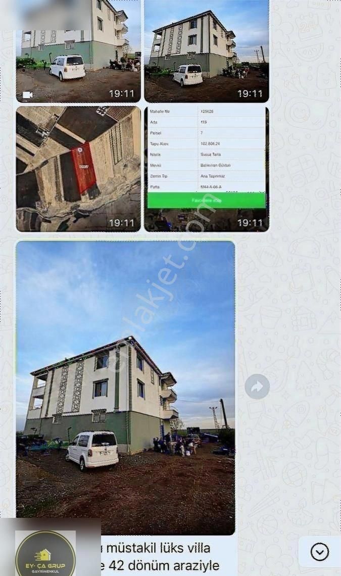42 Dönüm Yer Teslimatlı Sorunsuz Arsamız Satıştadır