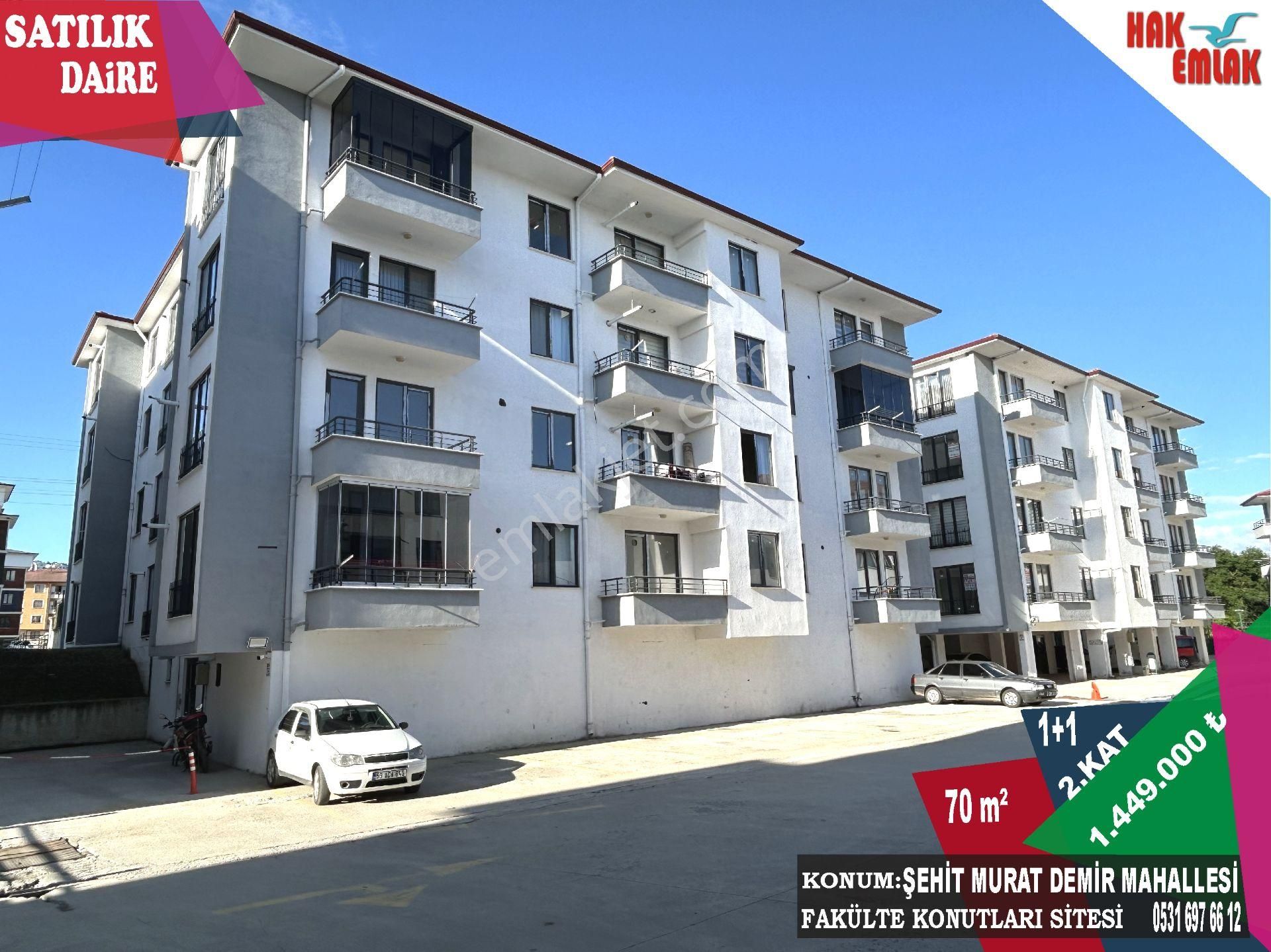 Hak Emlak'tan Fakülte Konutlarında Büyük Fırsat Satılık 1+1 Daire
