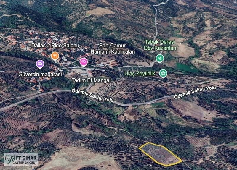 Salihli Çamurhamamın' Da Fırsat Kelepir Tarla
