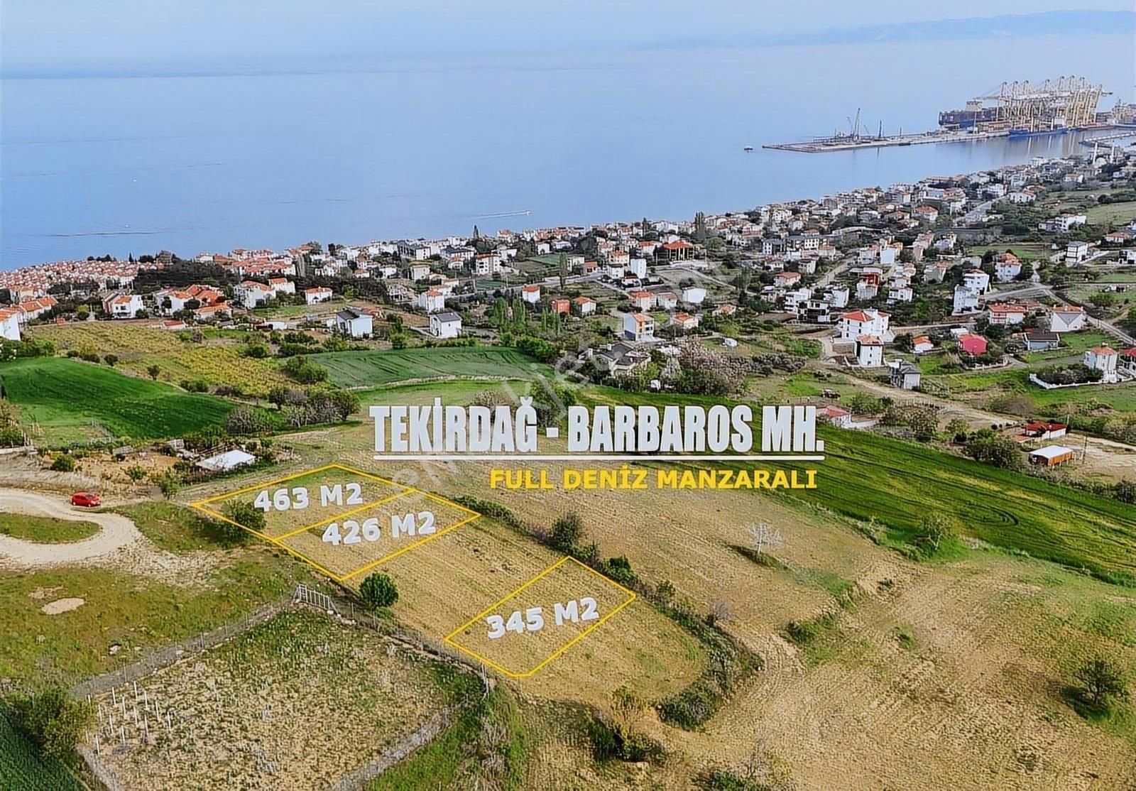 Barbaros'ta ** Full Deniz Manzaralı ** 3 Kat İmarlı Fırsat Arsa!