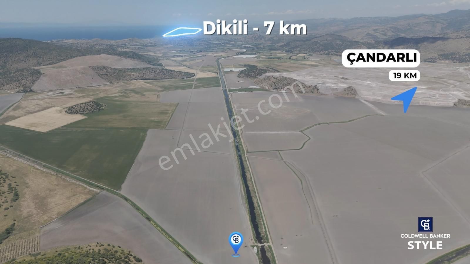 Dikili Salimbey'de 27.000 M2 Yatırımlık Muhteşem Kupon Arazi