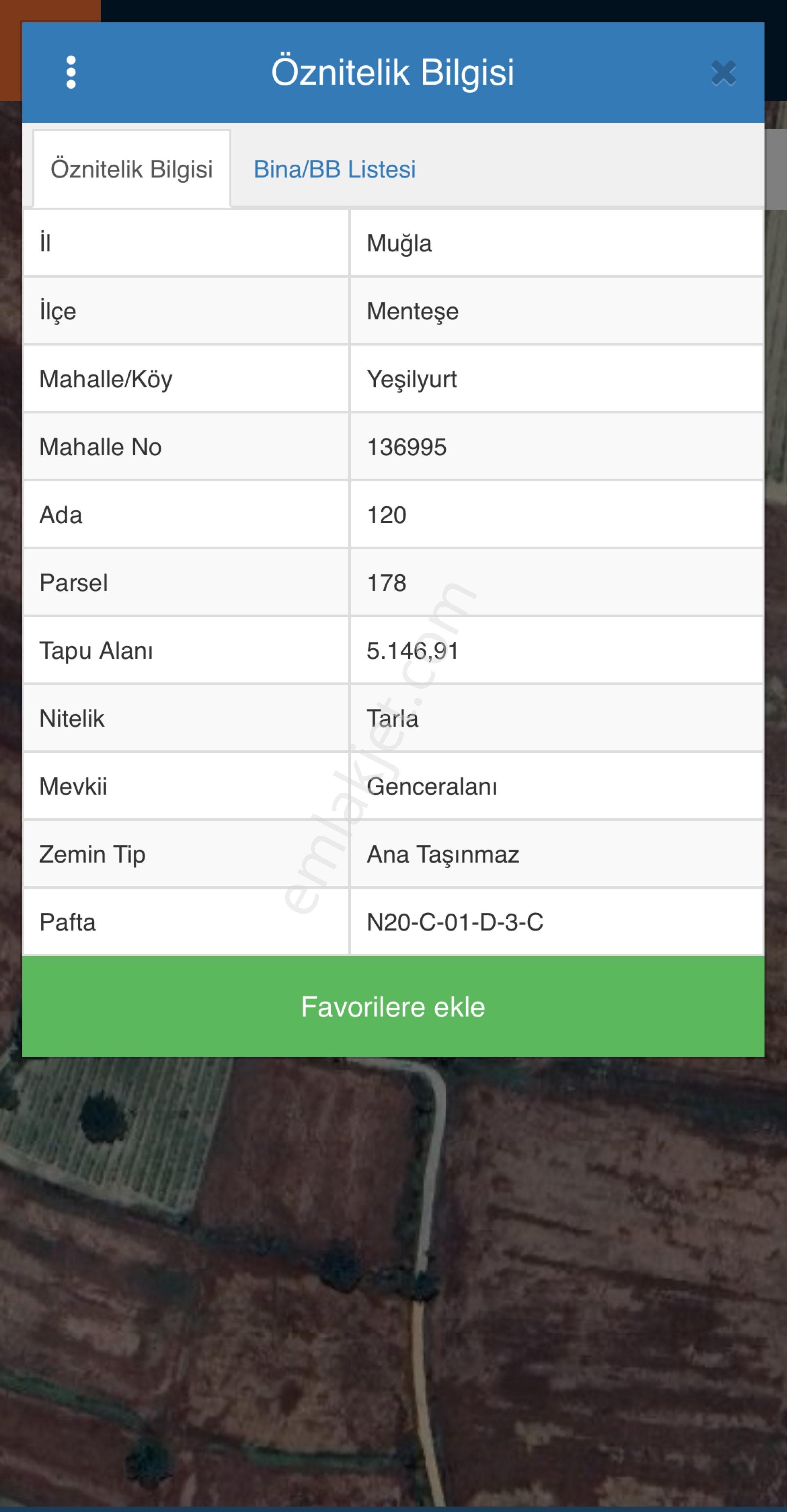 Muğla Menteşe Yeşilyurt Mah. Satılık Bağ Evi Yapılabilir Tarla - Görsel 8