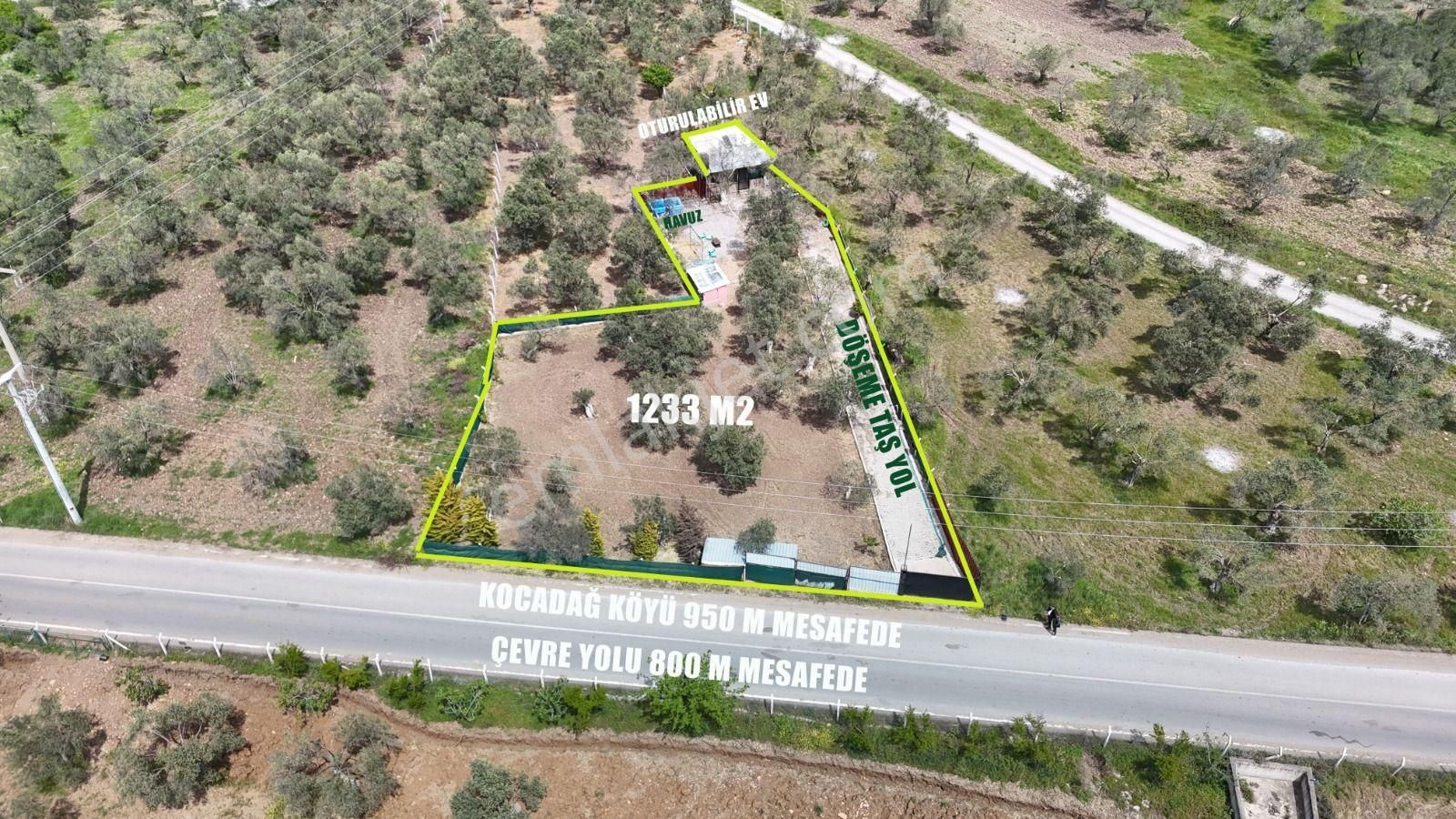 Sabri Pınarbaşı'dan Havran'da Satılık Yola Cepheli Evi Olan Hobi Bahçesi
