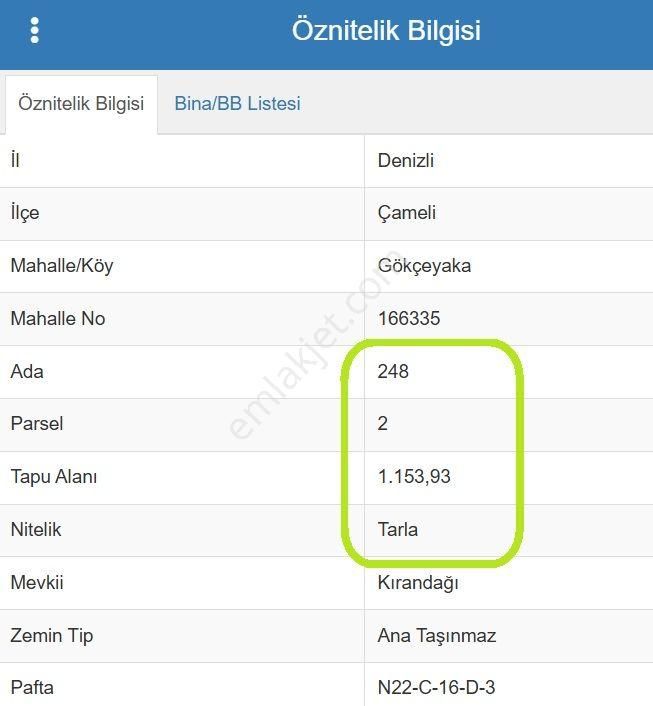 🦋lobby Fortis'ten Satılık Çameli Gökçeyaka'da 1153 M² Tarla🦋 - Görsel 8