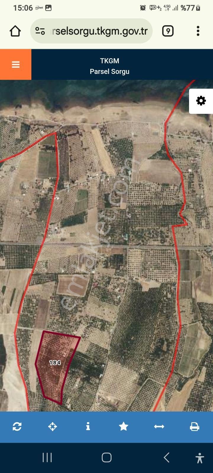 Battalgazi Adagören Hudutları İçerisinde Kalan 11.500 Metre Yeni Ağaçları Kesilmiş Sondaj Hissesi