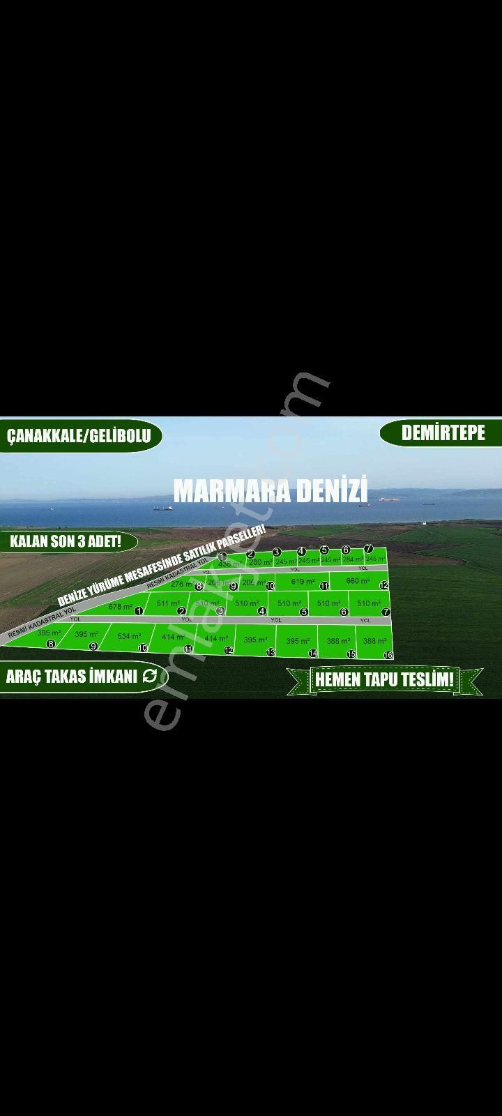 Marmara Denizi Manzarali