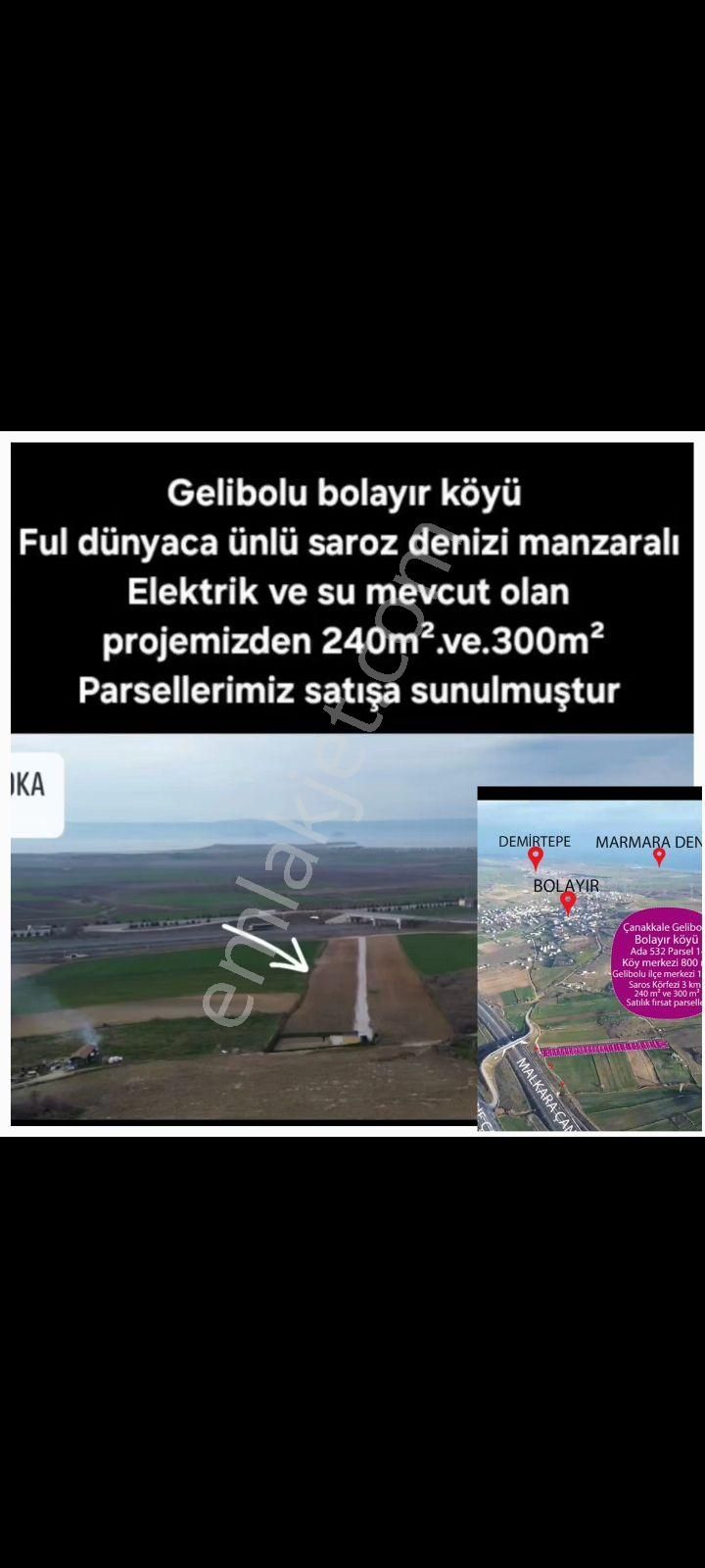 Bolayirda Full Saroz Manzaralı Elektrik Su Var