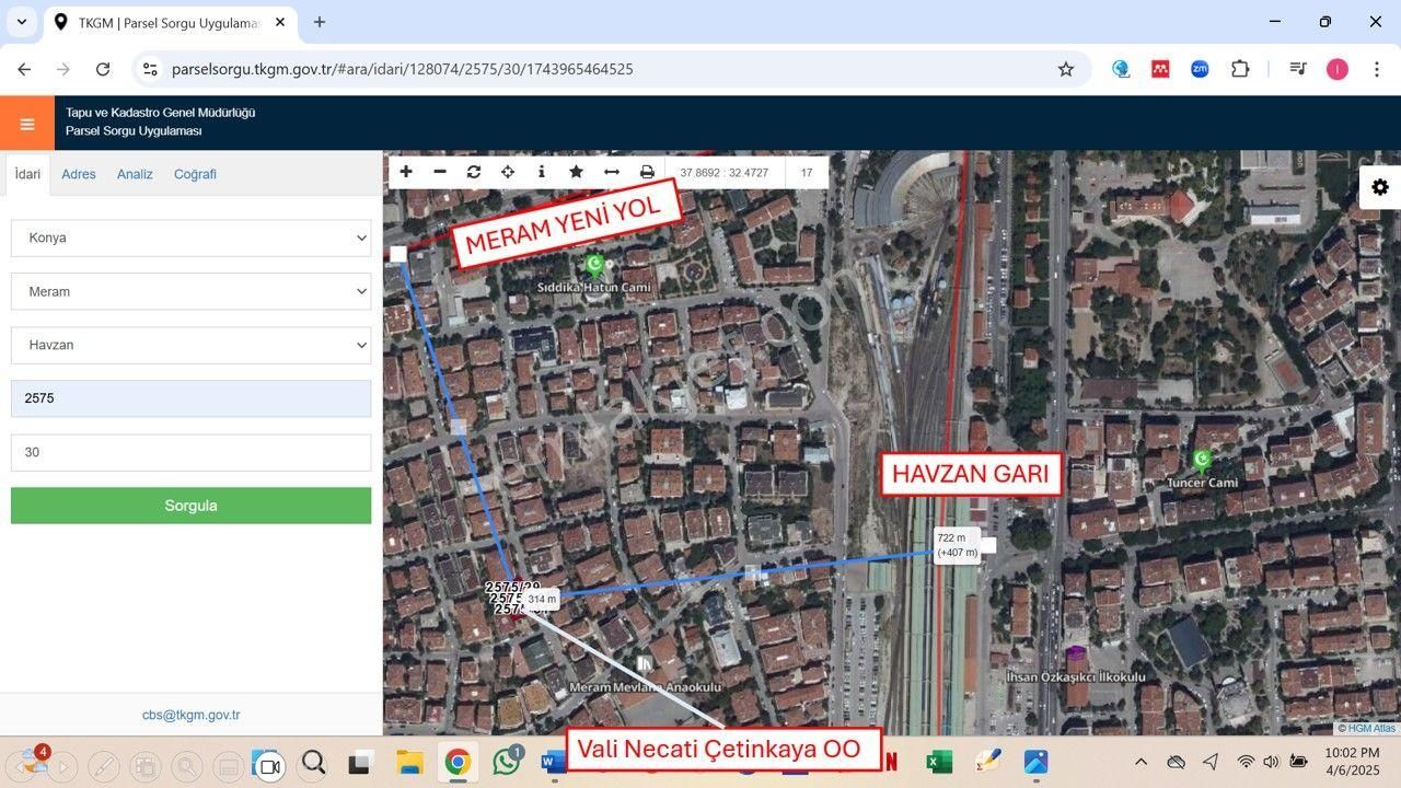 Havzanda 555 M2 Satılık Arsa