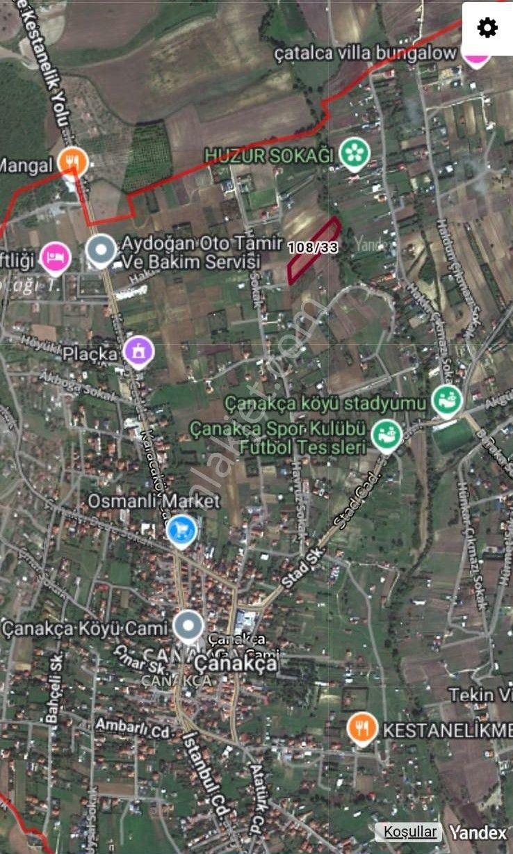 Remax Necati Kurt/ Çatalca Çanakça'da Yatırımlık Müstakil Tapu - Görsel 6