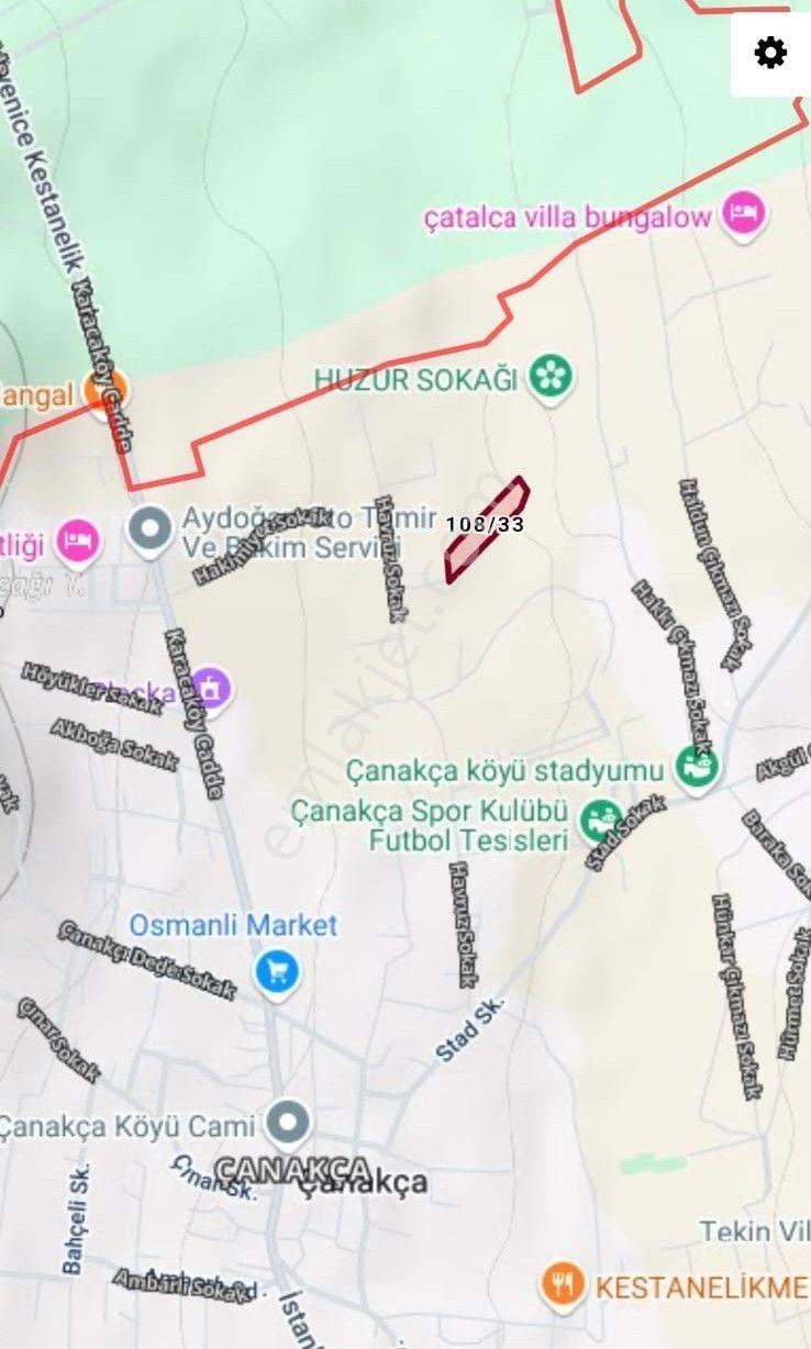 Remax Necati Kurt/ Çatalca Çanakça'da Yatırımlık Müstakil Tapu - Görsel 8