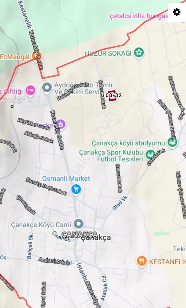 Remax Necati Kurt/ Çatalca Çanakça'da Yatırımlık Tek Tapu - Görsel 4