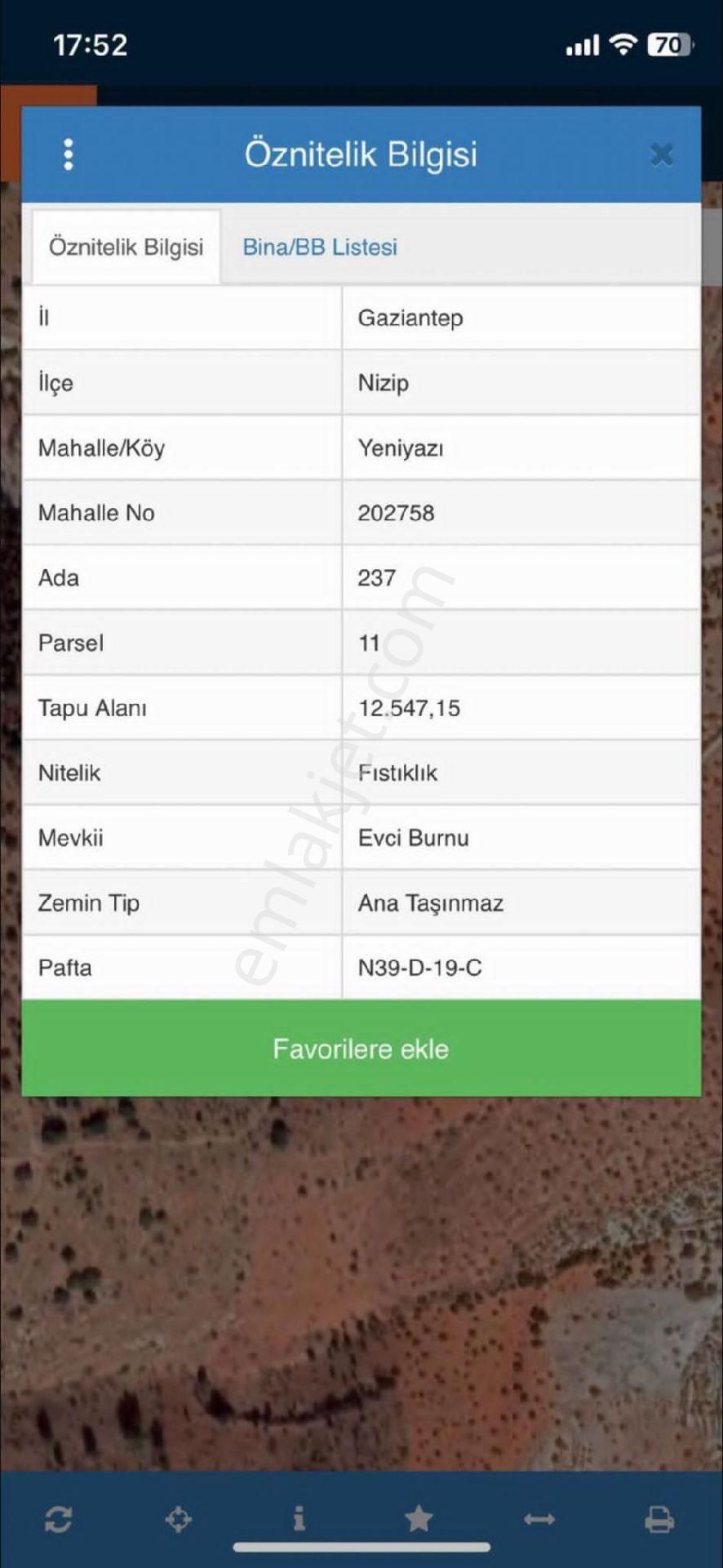 Nizip Yeni Yazı Köyünde Satlik Fıstık Zeytin - Görsel 10