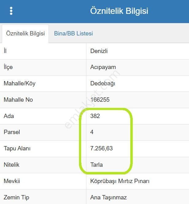 🦋lobby Fortis'ten Satılık Acıpayam Dedebağı'nda 7256 M² Tarla🦋 - Görsel 9
