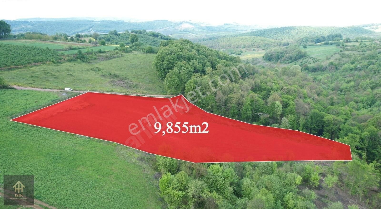 İzmit Kurtdere 62 M Resmi Yola Cepheli Satılık 9856 M2 Tarla