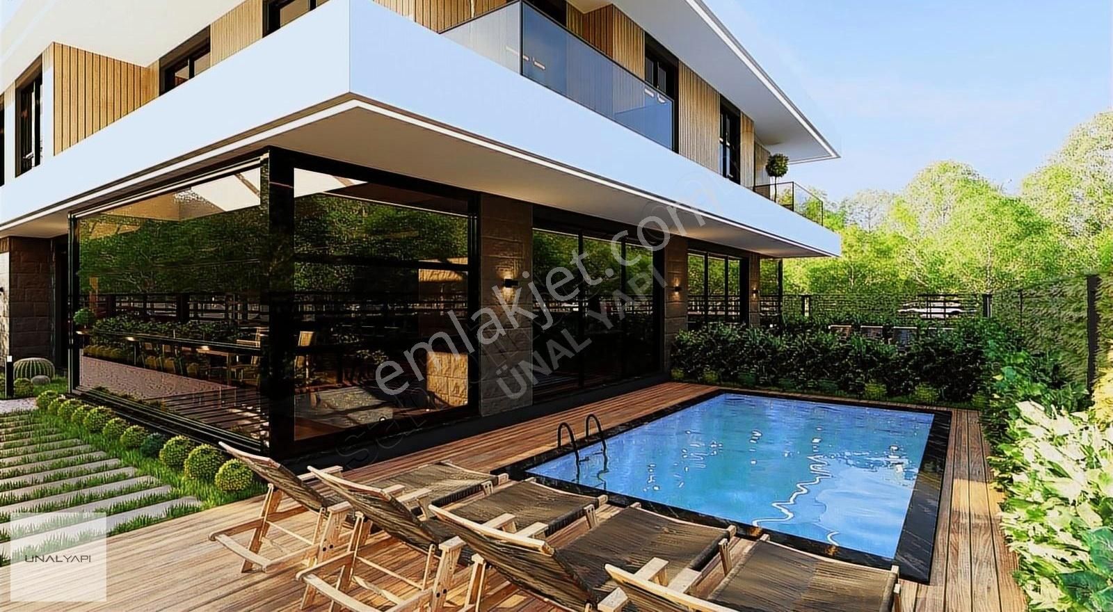 36 M2 Isıtmalı Havuz,ayrı Mutfaklı Ultra Lüks Villa!!