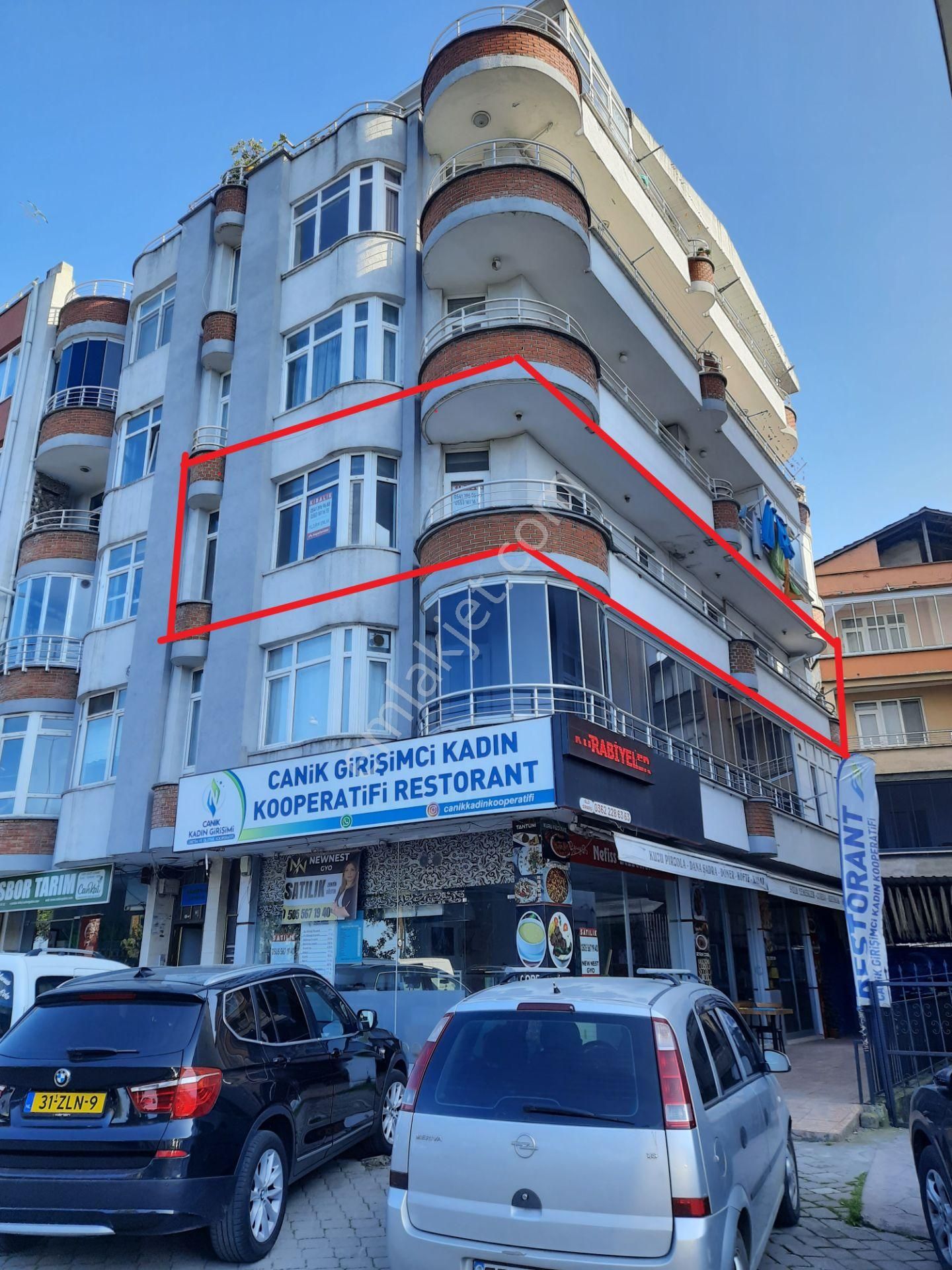 Canik Belediyeevlerinde Sahil Yolunda Kiralık 2+1 Daire