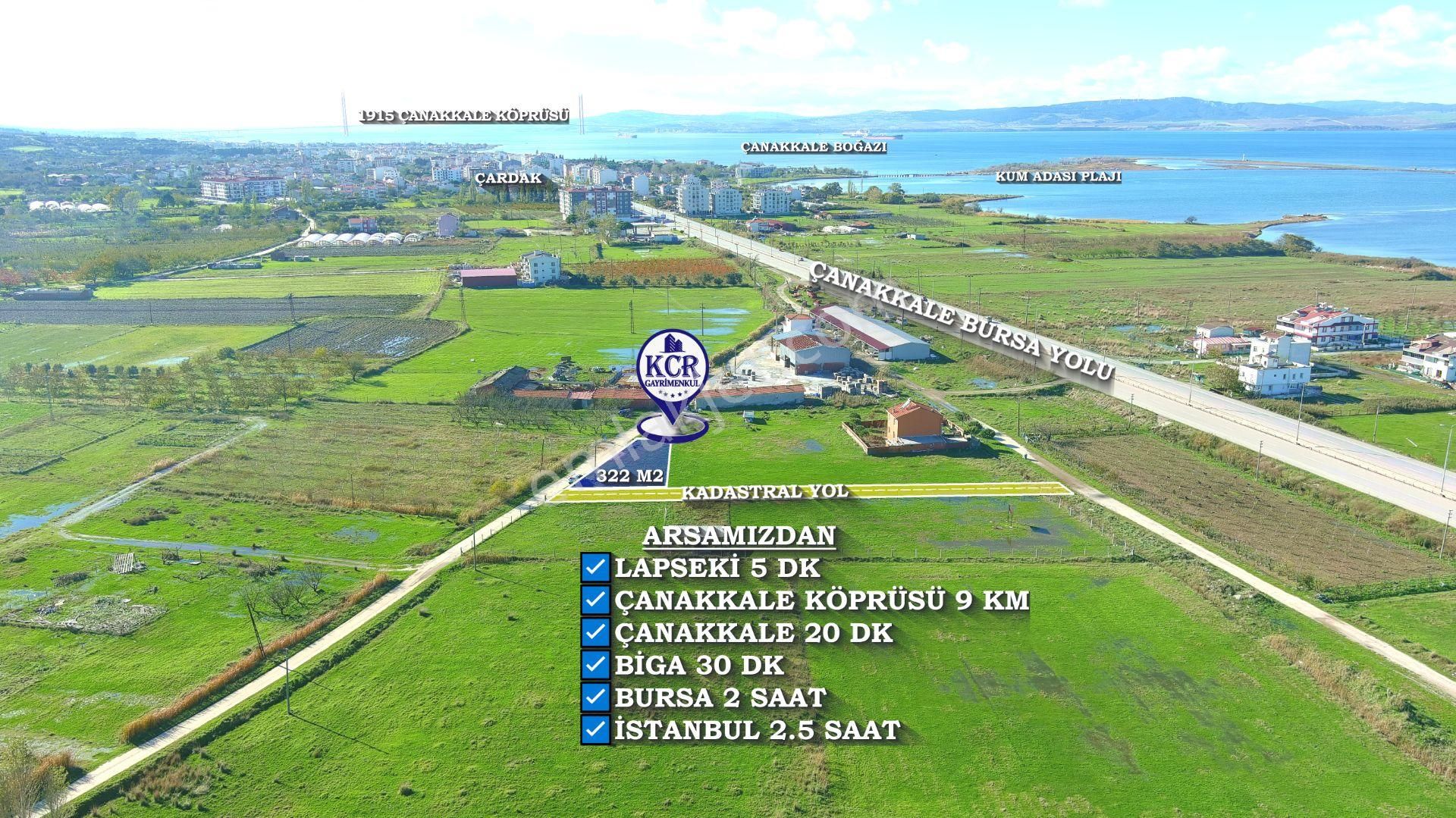 Çanakkale Lapseki'de Satılık İmarlı Fırsat Arsa - Görsel 8