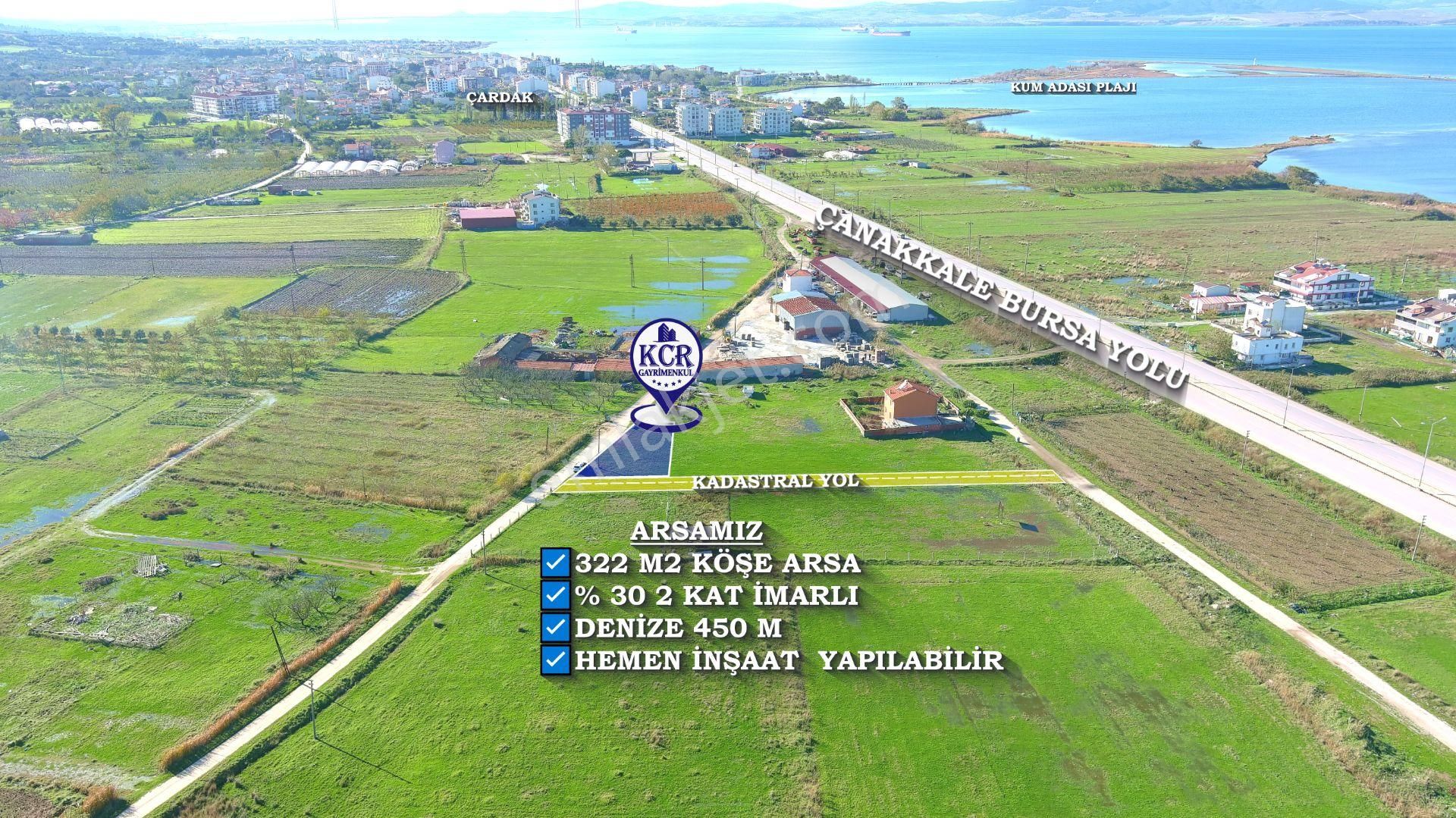 Çanakkale Lapseki'de Satılık İmarlı Fırsat Arsa - Görsel 9