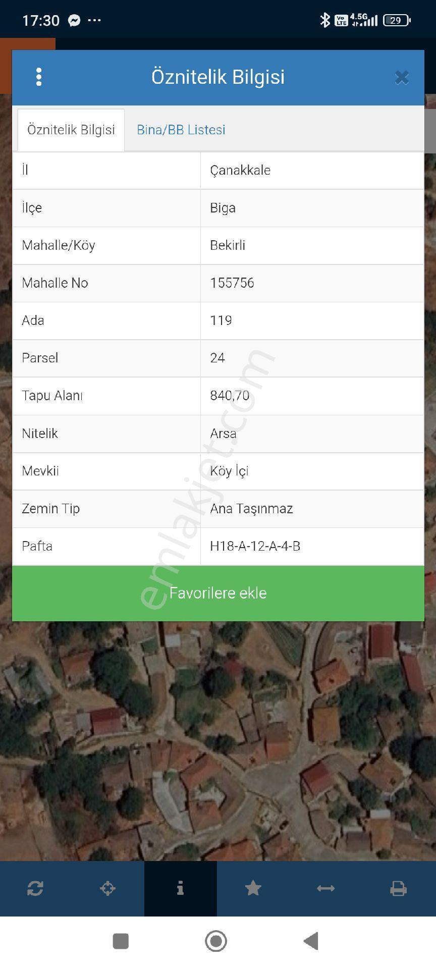 Biga Bekirli Köyünde Arsa - Görsel 4