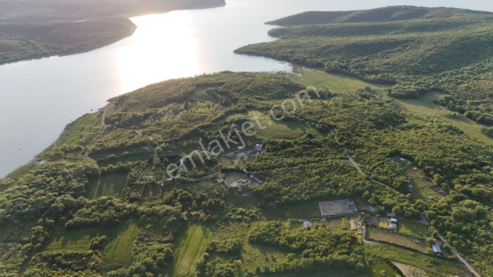 Arnavutköy Balaban'da Göl Manzaralı Hobi Bahçesine Uygun Arsa - Görsel 29