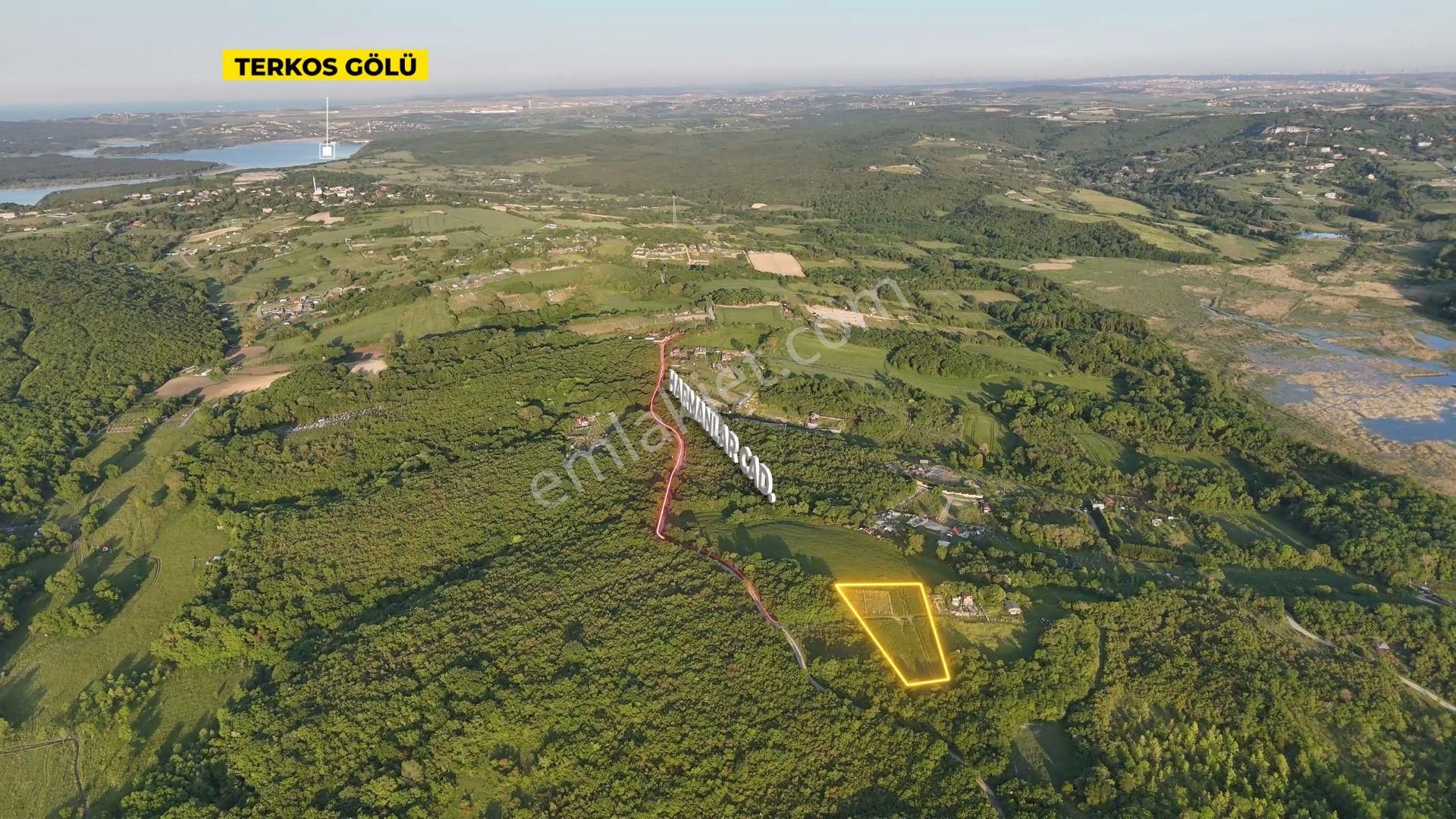 Arnavutköy Balaban'da Göl Manzaralı Hobi Bahçesine Uygun Arsa - Görsel 6