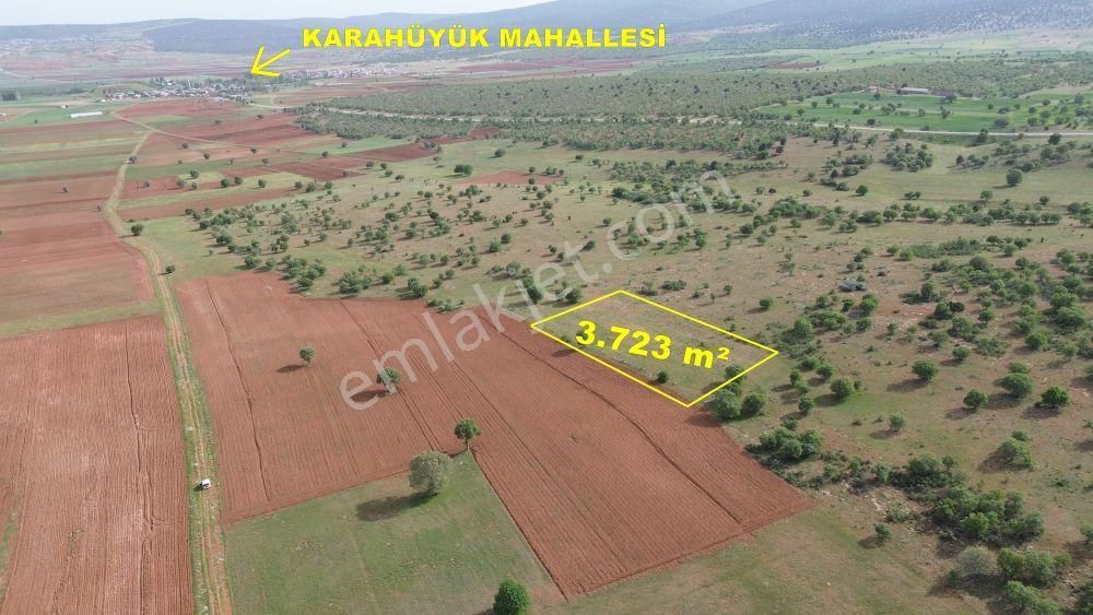 Konya / Akören / Hacılar Mahallesinde 3.723 M² Müstakil Tapulu Tarla