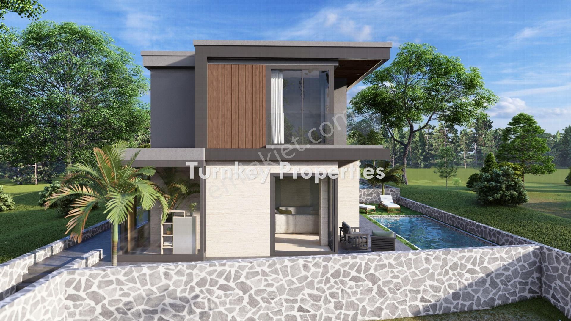 Kemikler'de Satılık Müstakil Ev | Özel Havuz, Bahçe, Otopark - Görsel 6