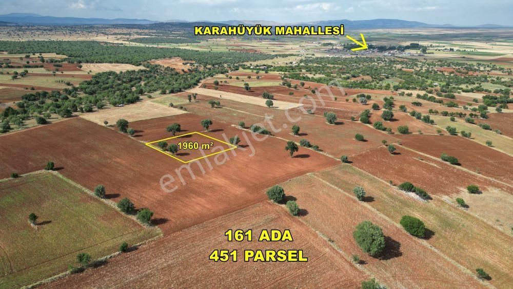 Konya / Akören / Karahüyük De 1960 M² Fırsat Tarla