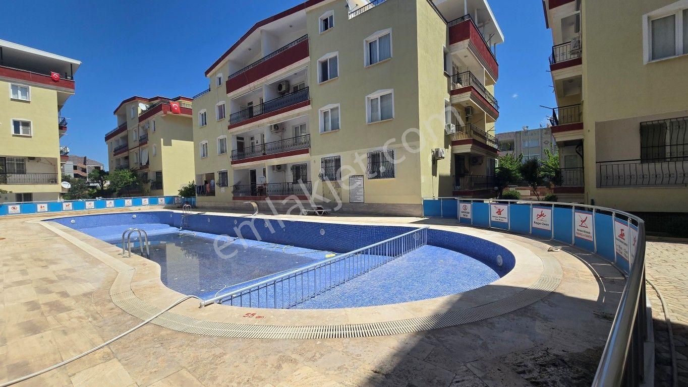 Didim Çamlıkta Havuzlu Sitede Satılık 2+1 Eşyalı Daire
