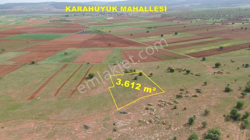 Konya / Akören / Hacılar Mahallesinde 3.612 M² Müstakil Tapulu Tarla